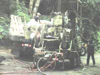 Gypcrete-mixing machine